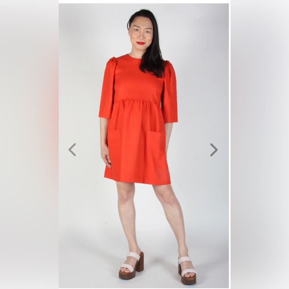 Chimney Swift Dress in Poppy